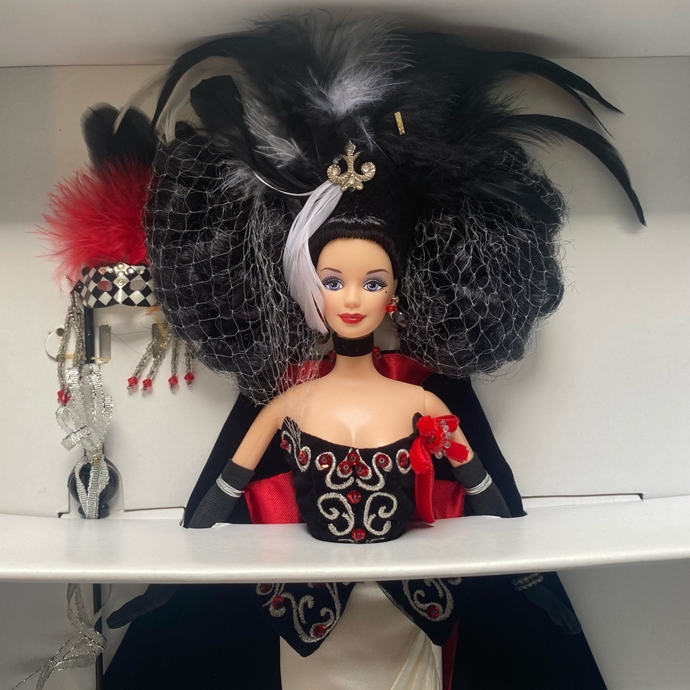 1997 Limited Edition Masquerade Gala Collection Illusion Barbie - Picture 3 of 10
